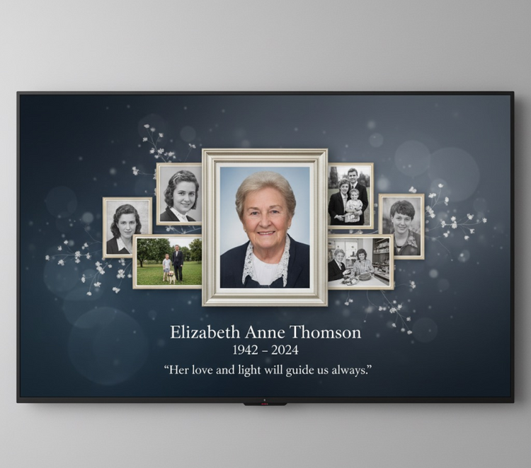 Slideshow Tribute Package